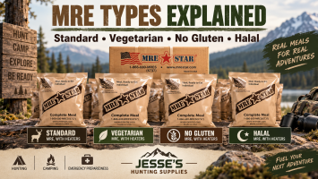 MRE Types Explained: Standard, Vegetarian, No Gluten & Halal MREs