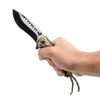 8.5" Spring Assisted Camo Knife with Paracord