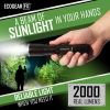 EcoGear FX TK2000 – 2000-Lumen USB Rechargeable High-Power LED Tactical Flashlight
