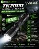 EcoGear FX TK2000 – 2000-Lumen USB Rechargeable High-Power LED Tactical Flashlight