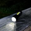 Tactical 110-Lumen Rechargeable Flashlight with COB Light
