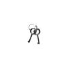 Streetwise Black Solid Steel Handcuffs