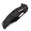 Spring Assisted 4.75" Tanto Blade Knife With ABS Handle