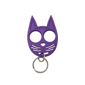My Kitty Self-Defense Keychain w/ Card (Color: Purple)