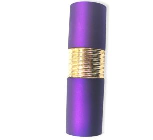 Lipstick Knife (Color: Dark Purple with Gold Band)