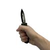 4.5" Dagger Blade OTF Knife w/ Belt Clip