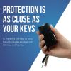 Streetwise Rhinestun Keychain Stun Gun