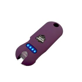 SMART 24,000,000* Keychain Stun Gun (Color: Dark Purple)
