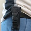 Double Edge Damascus Automatic OTF Knife w/ Belt Clip