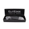 7.75" Titanium & Damascus Folding Knife