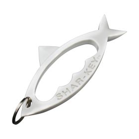 SHAR-KEY Self-defense Keychain (Color: White)